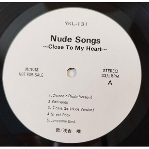 Yui Asaka 浅香唯 - Nude Songs 1989 見本盤 Japan Promo Vinyl LP ***READY TO SHIP from Hong Kong***